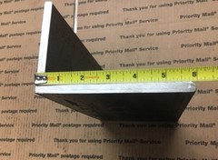 4 X 6 X 12″ Steel Angle Iron 3/8″ TH Heavy Duty Bracing Brackets Welding Shelf