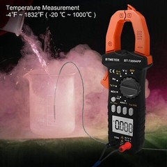 Handheld BTMETER Clamp Meter AC&DC Volt Amp Multimeter Current Clamp Amperemeter