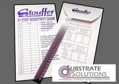 Stouffer 21 Step Sensitivity Guide – #T2115 Transmission Film Step Scale