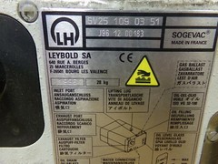 Leybold SV25 109 03 51 Heat Exchanger w/ Manual J96 1200183 1996 28kg
