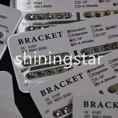 Dental Orthodontic Bracket Mini/Standard Roth MBT Edgewise 018/022 3/345 Hooks