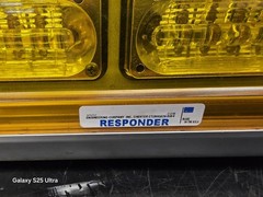 Whelen Responder HD Super-LED amber lightbar