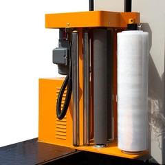 4400LBS Industrial Automatic Pallet Wrapping Machine 65in Automatic Turntable