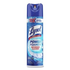 LYSOL Brand 19200-02569 24 oz Power Foam Bathroom Cleaner (12/Carton) New
