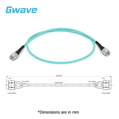 2.4mm Male to 2.4mm Male RG-405SS Flexible Cable | DC-50GHz
