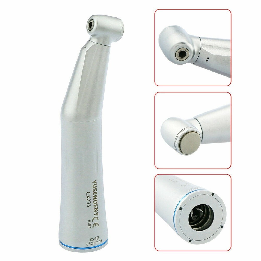YUSNEDENTAL Inner Water Channel 1:1 Contra Angle Handpiece C-1B Dental Low Speed