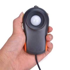Professional Digital Lux Meter 0.1~200,000 LCD Lux/FC Light Meter Detect Light