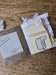 Junk Journal, Silly Goose mindfulness Gratitute 40 Embellished Pages. 4.5×5