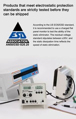 Antistatic Ionizer Ionizing Air Blower Ion Fan Discharge Static Eliminator Tool