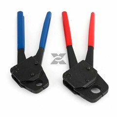 1/2″ 3/4″ PEX Crimp Tool Kit Plumbing Crimper And Angle Gauge Tools Combo