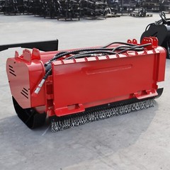 Heavy Duty Attachment 46inch Forestry Mulcher Fits Bobcat Skid Steer Loader