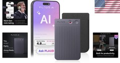 Professional AI Voice Recorder: 30-Hour Battery, 480-Hour Storage, Case Included