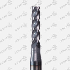 10 PCS 4 Flute 1/16″ x 1-1/2″ Overall Length Carbide End Mill -AlTiN Coated