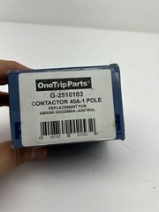 Rheem Protech 42-25101-03 Contactor 40A 1 Pole 24V Coil