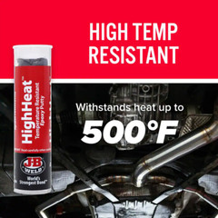 J-B Weld 8297 HighHeat 500 Degree Epoxy Putty Stick 2 oz. Grey