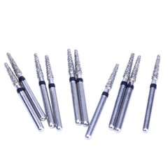 AZDENT Dental Diamond Burs FG Drills Friction Grip fit for High Speed Handpiece