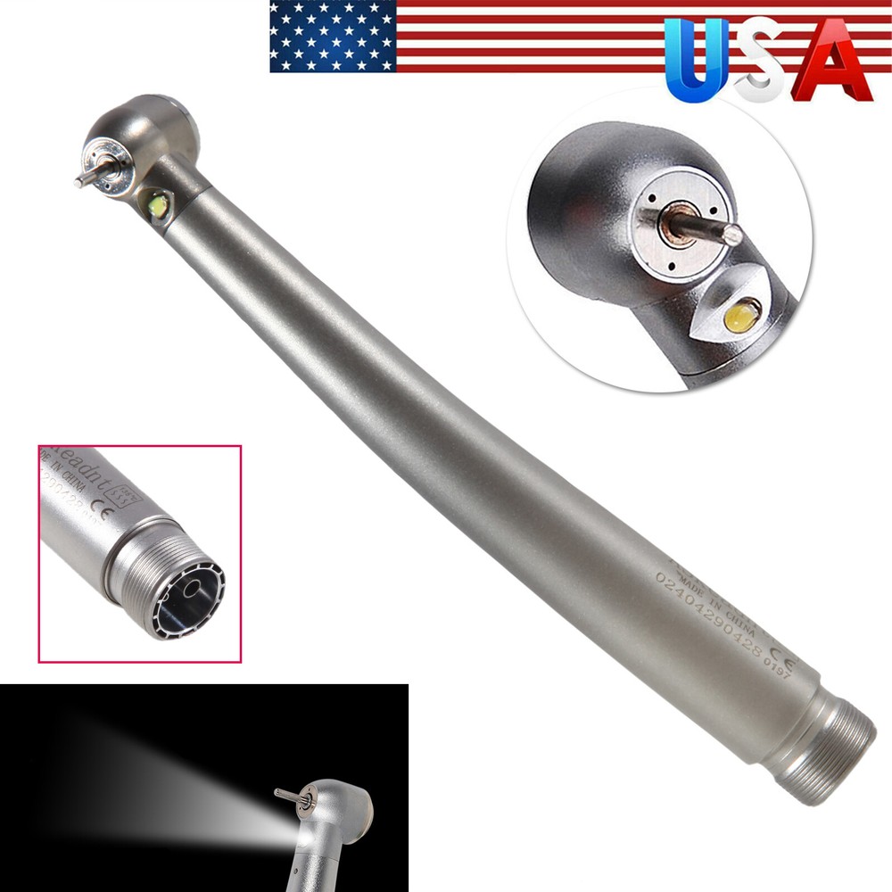 Dental E-generator Fiber Optic LED Standard HighSpeed Handpiece 2Hole KAVO Style