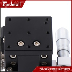 Findmall 40mmx40mm XYZ Linear Stage Manual Precision Positioning Sliding Table