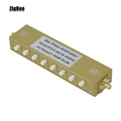 5W SMA-KK Type 0-60dB 0-3GHz RF Adjustable Attenuator Digital Step RF Attenuator