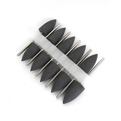 10pcs 2.35mm Dental Silicone Polishers Resin Base Acrylic Diamond Polishing Burs