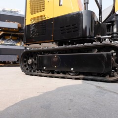 FREE SHIPPING 13.5HP Mini Excavator 1.5 Ton EPA Engine Hydraulic Thumb Digger