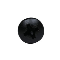 #6-13 x 3/4″ Deep / Coarse Thread Pan Head Screws Black Phosphate