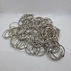 110 Loose Leaf Binder Rings 1.5″ Metal Hinged Book Rings Bulk Lot