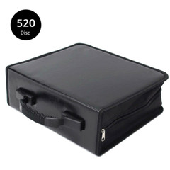 128/240/400/520 Disc CD/DVD Wallet Binder Book Sleeves Storage Bag Carrying Case