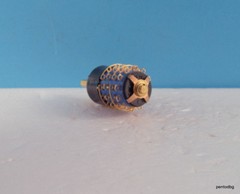 Rotary switch 4 pole 6 step RME-4-11-10 gold plated Bulgaria