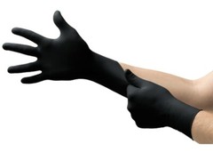 *1-Box* Microflex MidKnight Touch PF Exam Nitrile 100 Gloves 6.5-7 Small 93-732