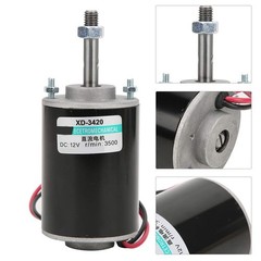 Permanent Magnet Motor DC 12/24V 30W High Speed CW/CCW Reversible Electric Gear