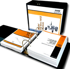 Case David Brown 885 990 995 996 Tractor Service Repair Shop Manual + Parts Set