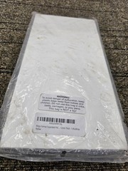 (QTY 3) Mega Format Expanded PVC Plastic Sheets 6″ X 12″ Rigid White 1/2″ Thick