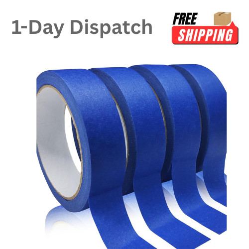 SmaringRobot 4 Rolls Painters Tape 0.94IN x 22YD Blue Masking Tape