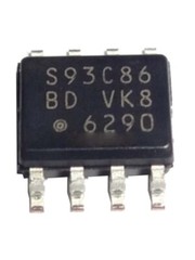 10 Piece S93C86BD SOP-8 Automotive Instrument Storage Chip