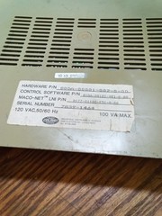 Barber Colman 80DA-00001-002-0-00 Temperature Model MACO 8000 120VAC