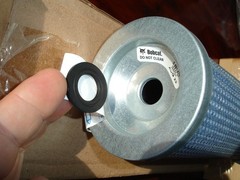 new OEM BOBCAT 6681475 Kubota ENGINE AIR FILTER inner secondary T300 S300 Loader