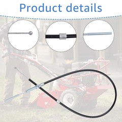 Front Tine Tiller Cable Compatible with Earthquake M5 End M8 Mount Kit 30588