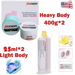 Dental Putty Base & Catalyst Impression Material USA STOCK