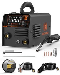 HZXVOGEN 3 in 1 MIG Welder 200Amp Flux MIG/Lift TIG/MMA Welding Machine