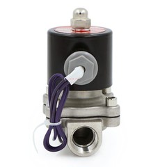 U. S. Solid 1/2″ Stainless Steel Electric Solenoid Valve 12V DC Normally Closed