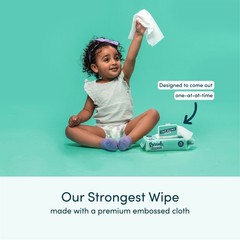 Rascals Premium Sensitive Alcohol Free Baby Wipes, 216 Count