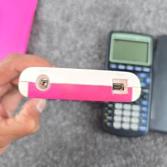 Texas Instruments Graphing Calculator Bundle Pink TI-84 Plus Silver TI-83 Plus