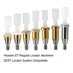 Hiossen ET Regular Compatible ZEST Locator Legacy Abutment Low Profile 40° Angle