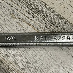 KAL Combination Wrench 3228 7/8″ Professional 12 Point SAE Japan Made 11″ Long