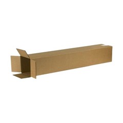 Long Boxes 6″L x 6″W x 38″H 25-Pack Tall Corrugated Cardboard Box for Shippin…