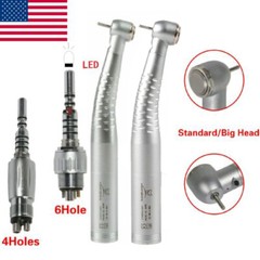 KaVo Style Dental Fiber Optic LED Turbine Handpiece / Quick Coupler 4/6 Hole st