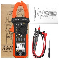 Bluetooth TRMS 4000 Counts Digital Clamp Meter Auto Range AC DC Amp Volt Ohm NCV