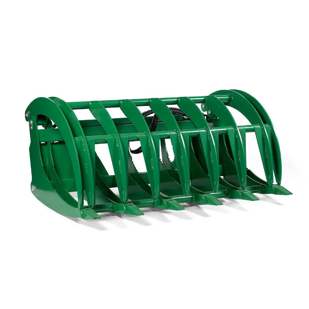 Titan Attachments 72-in HD Grapple Rake Attachment Fits John Deere Global Euro