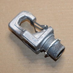 One Lithonia Lighting HKM Hid Fixture Hook (Male), 6″L, 4″W, 3 3/4″H More Avail